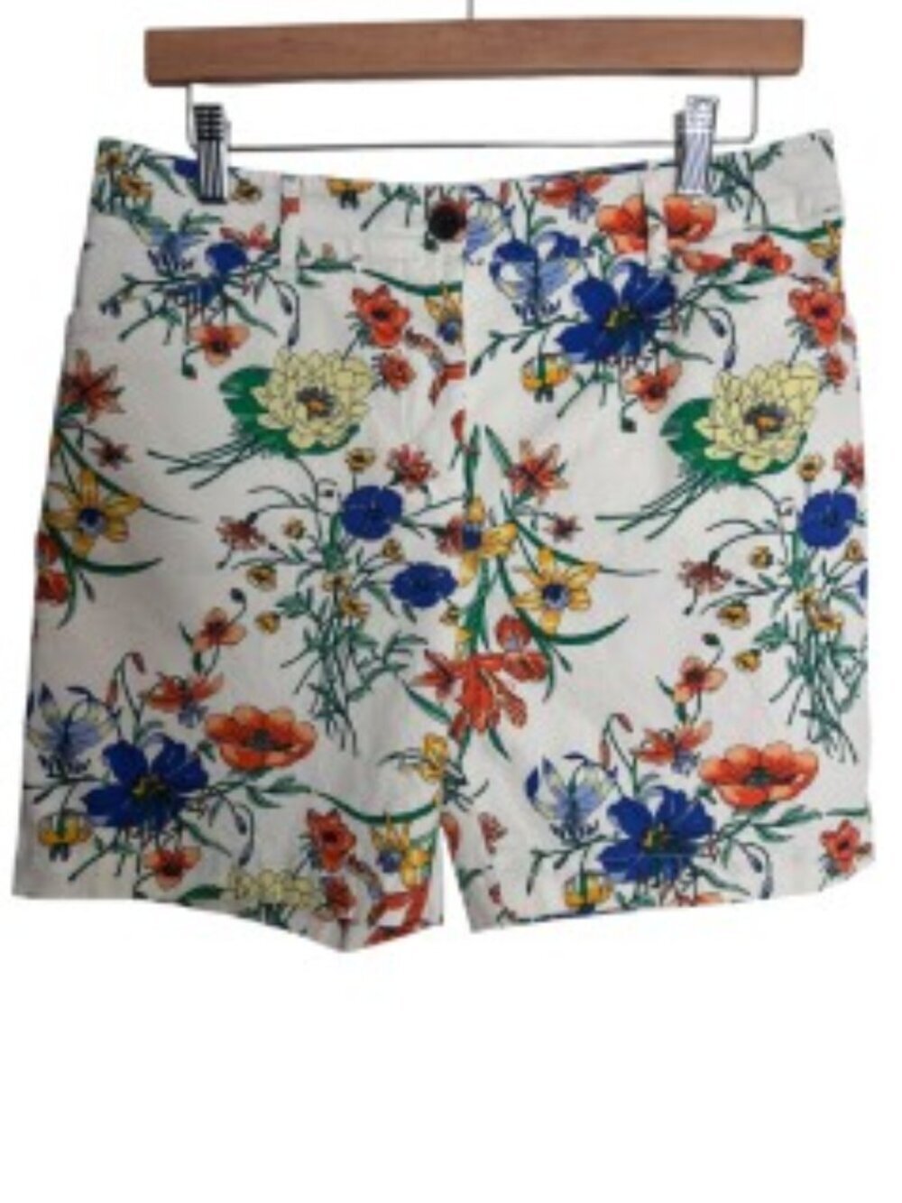 Talbots Floral 7in Chino Shorts 6